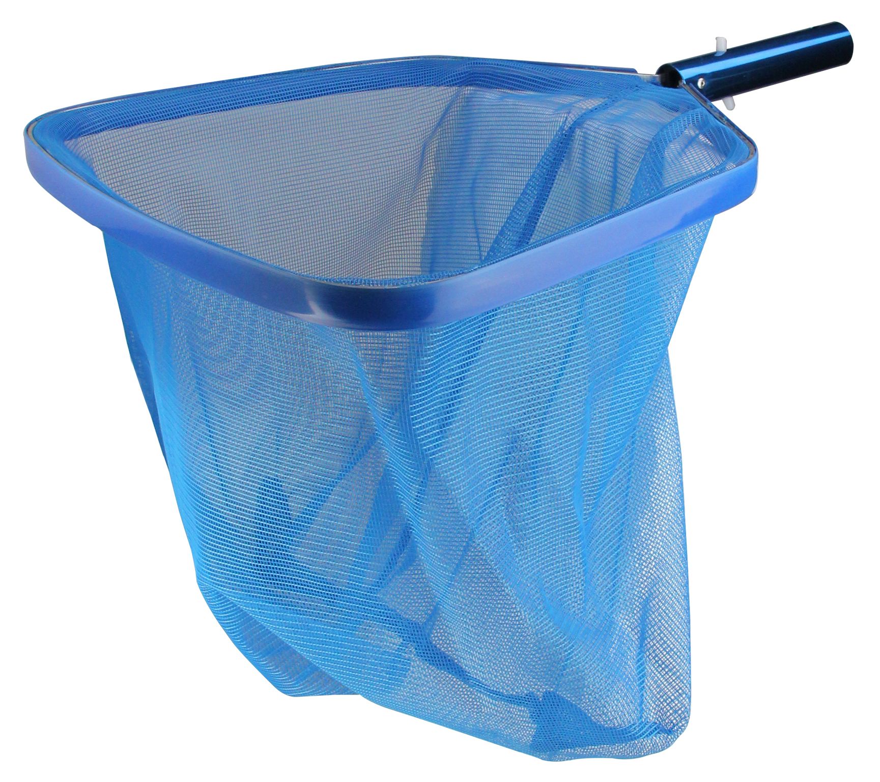 19" Blue Large Swimming Pool Leaf Rake with Net