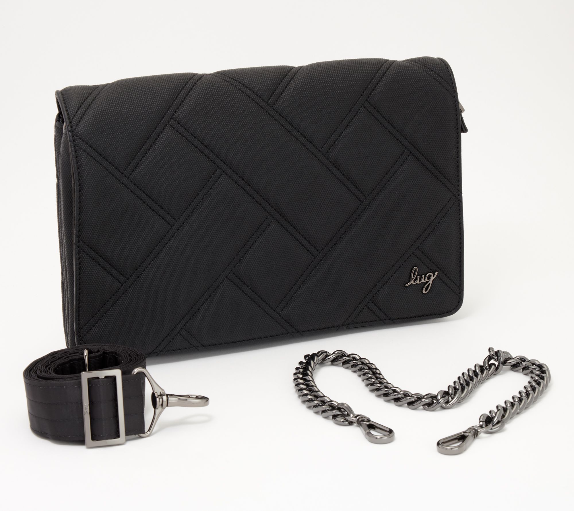 Lug Matte Luxe East/West Large Shoulder Bag - Huddle