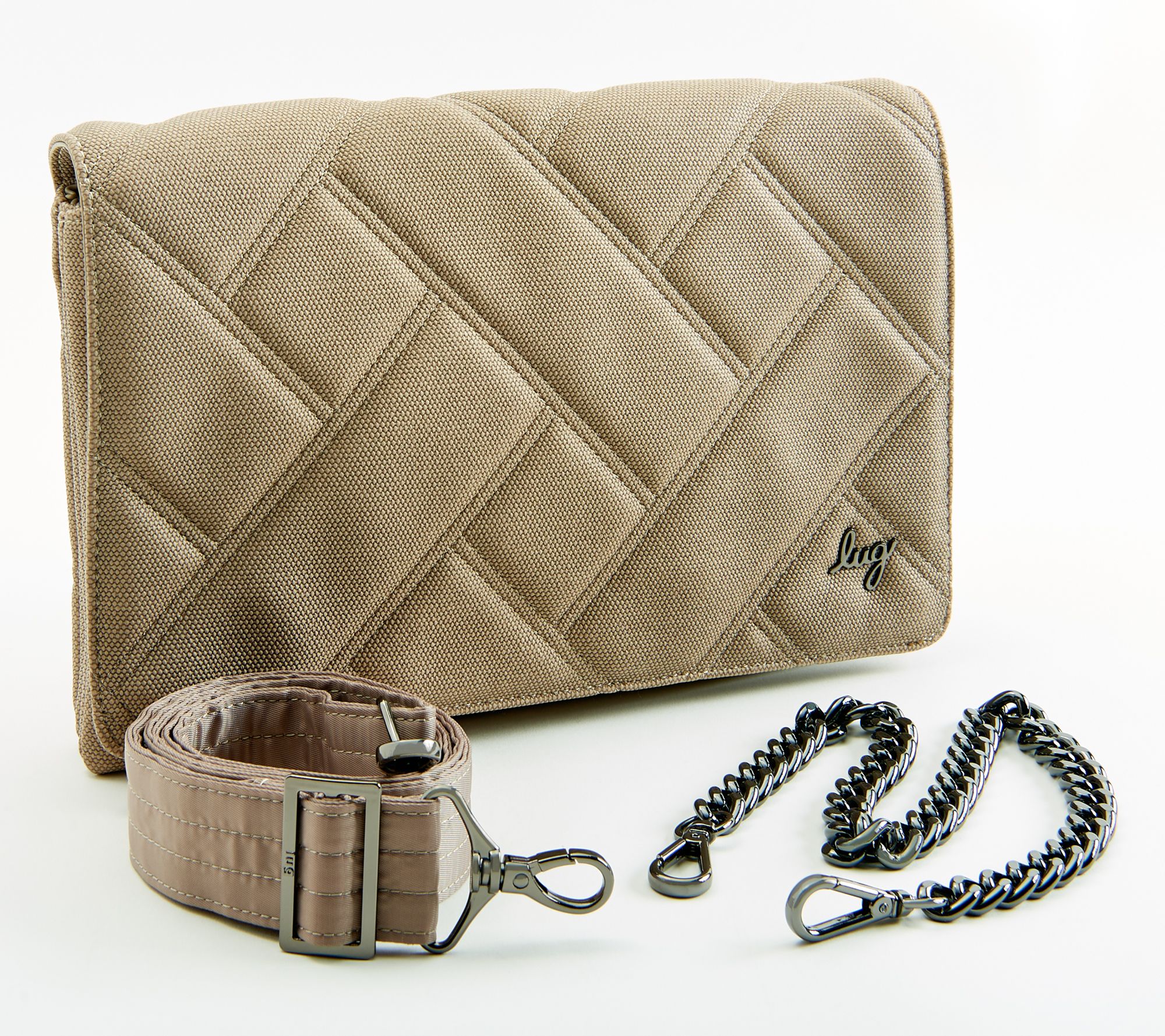 Lug Matte Luxe East/West Large Shoulder Bag - Huddle