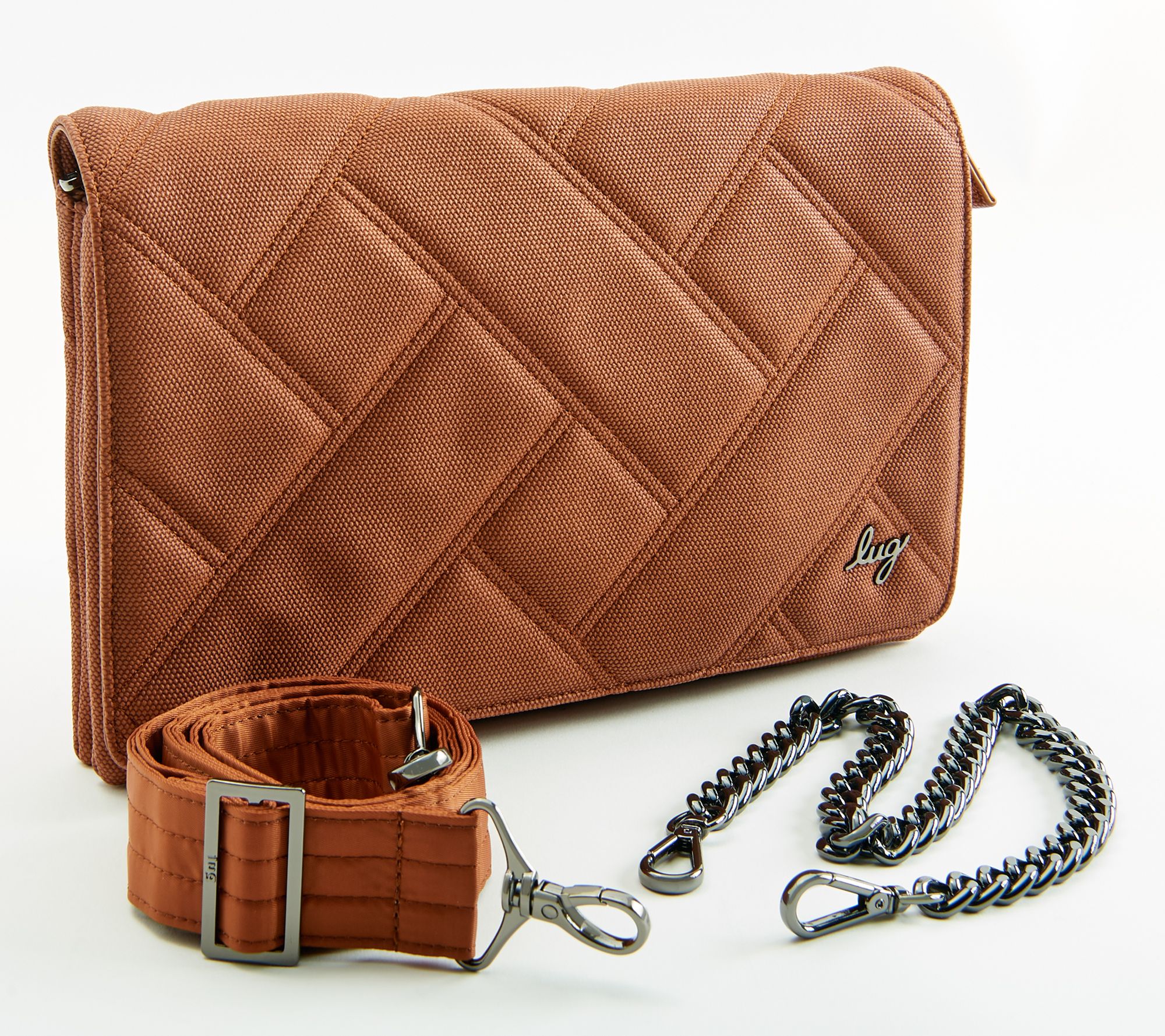 Lug Matte Luxe East/West Large Shoulder Bag - Huddle