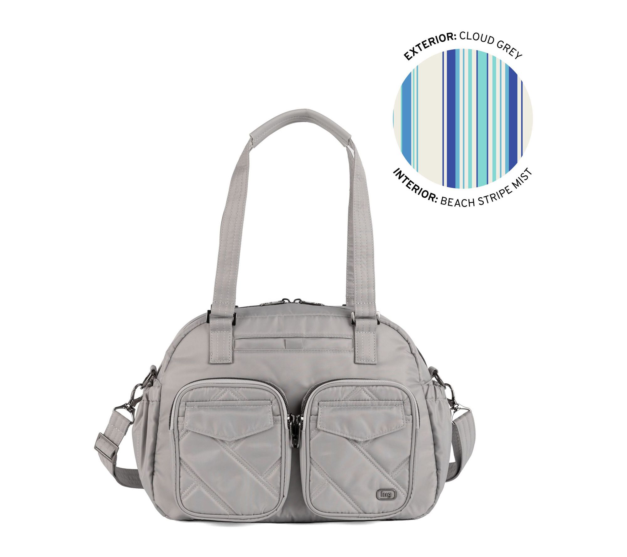  Lug Carryall Tote with Crossbody Strap-Jumper 3