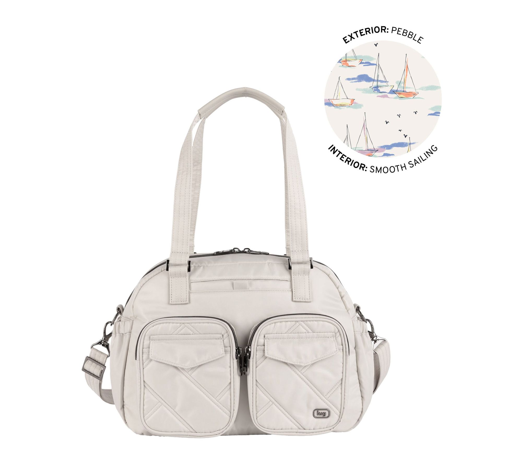 Lug Carryall Tote with Crossbody Strap-Jumper 3