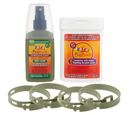 Bug Band Insect Repelling Survival Kit - QVC.com