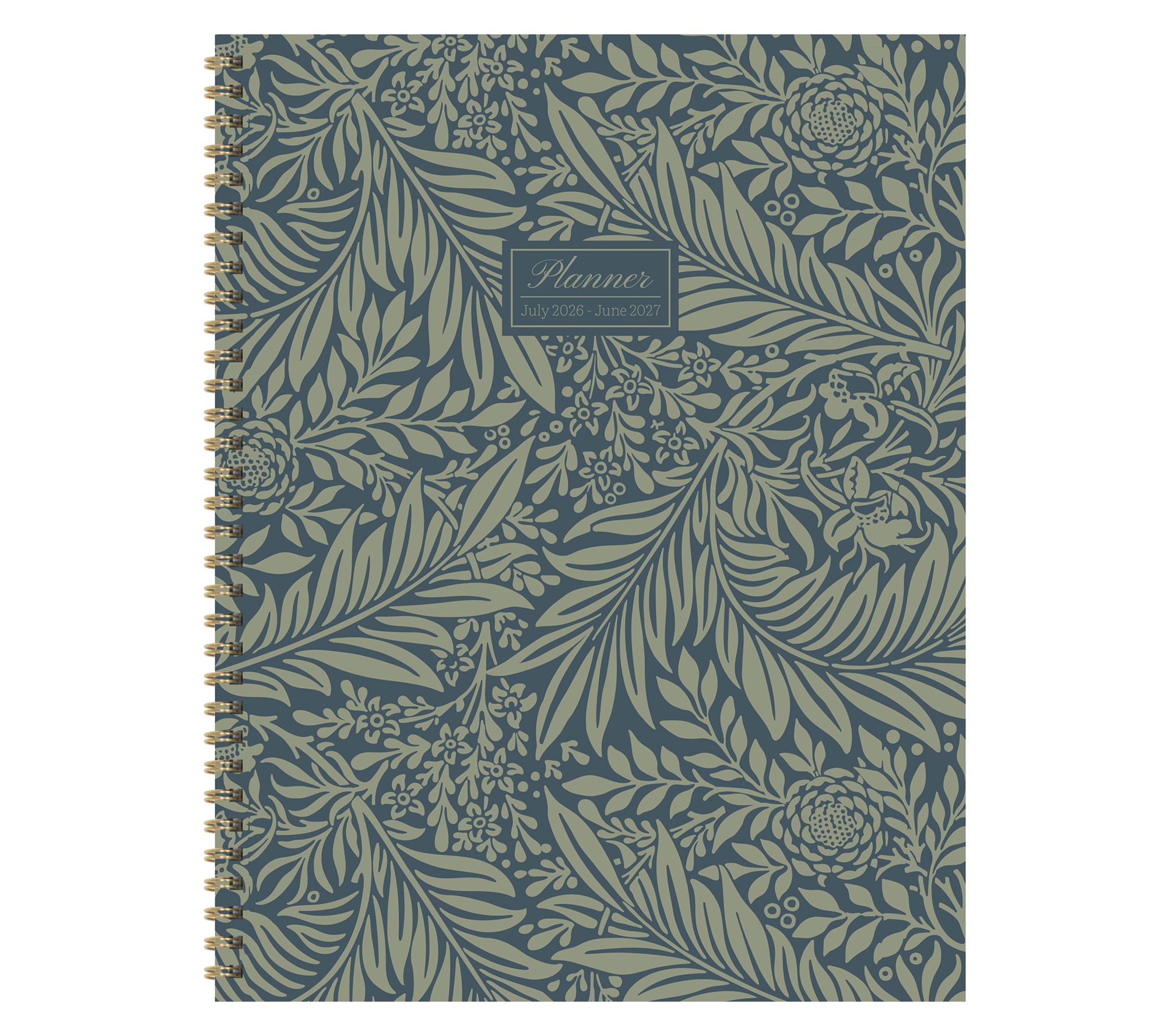 TF Publishing Leaf Motif Weekly Monthly PlannerJuly 26-June27