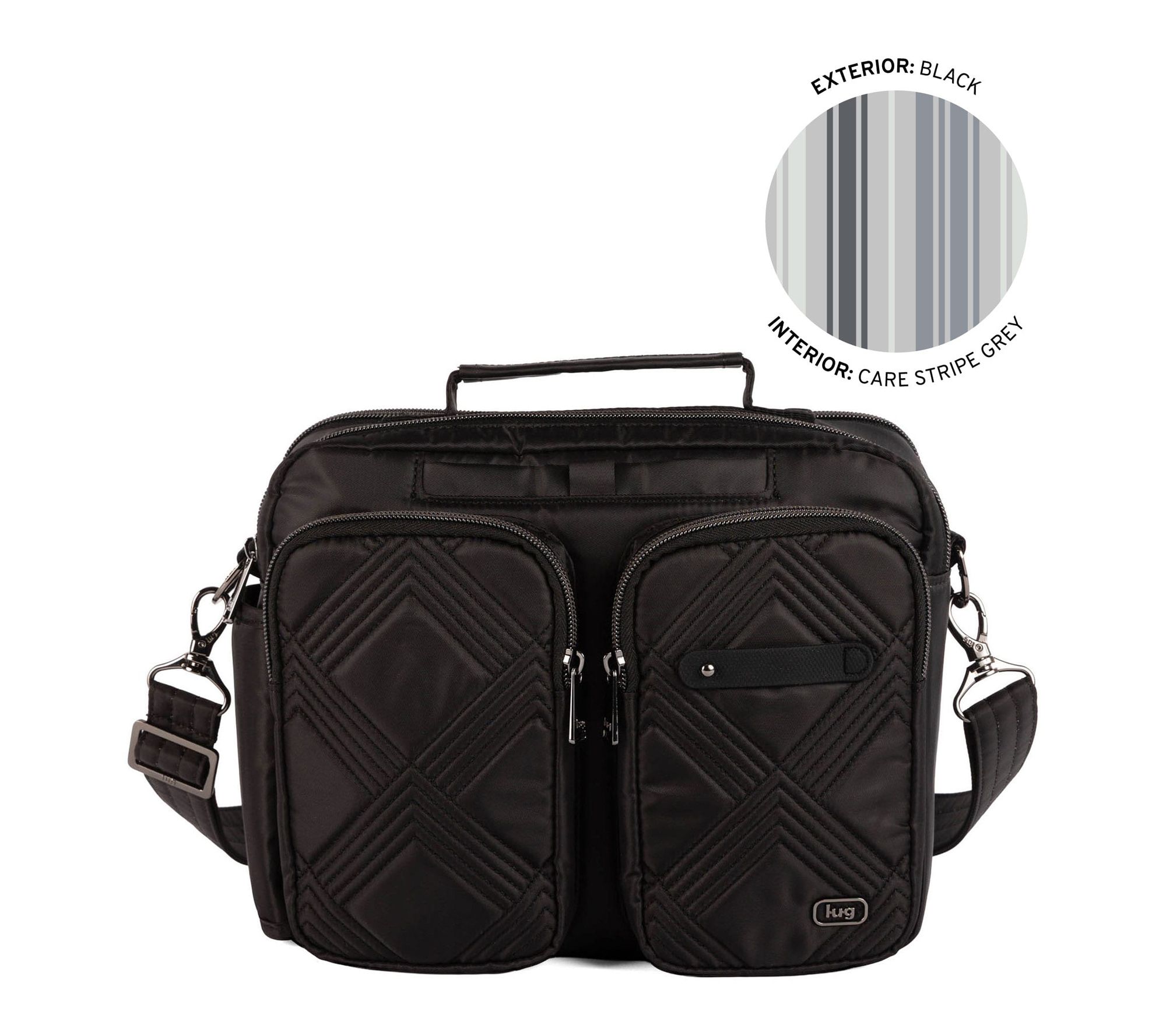 Lug Classic Top Handle with Crossbody Strap - Navigator 2