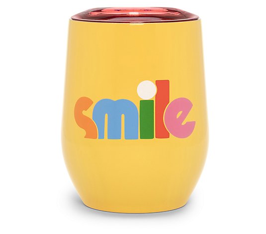 ban.do Stainless Steel Cup with Lid - Smile