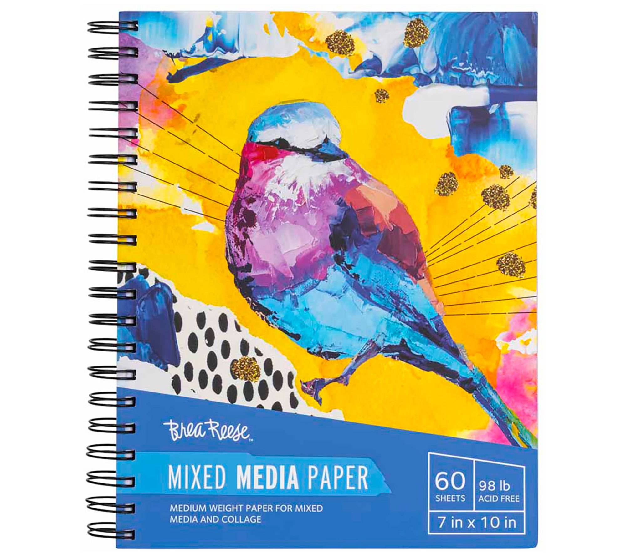Brea Reese Paper Pad Mixed Media - 7x10"