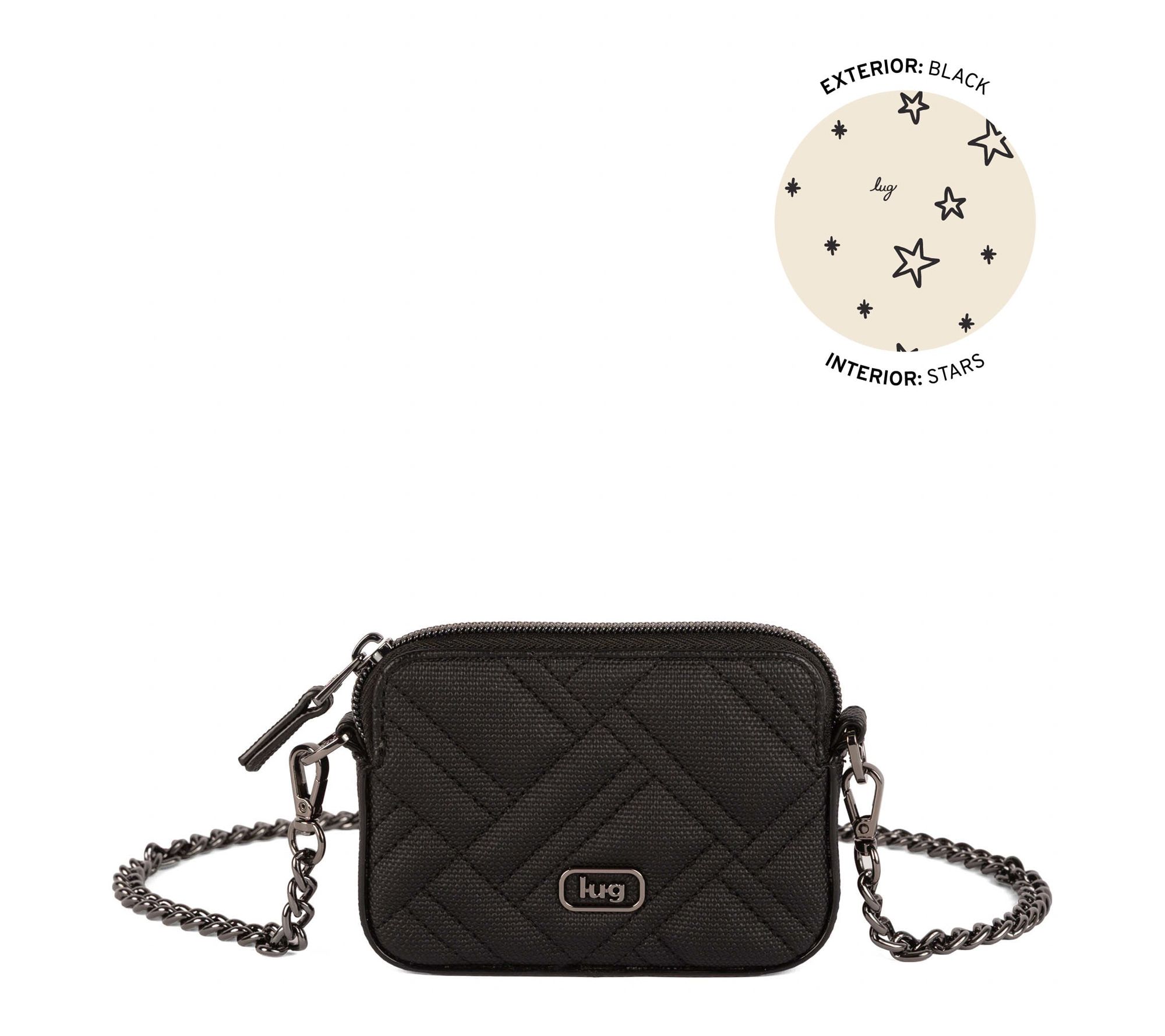 Lug Mini Matte Luxe Juke Bag with Removable Chain Link Strap