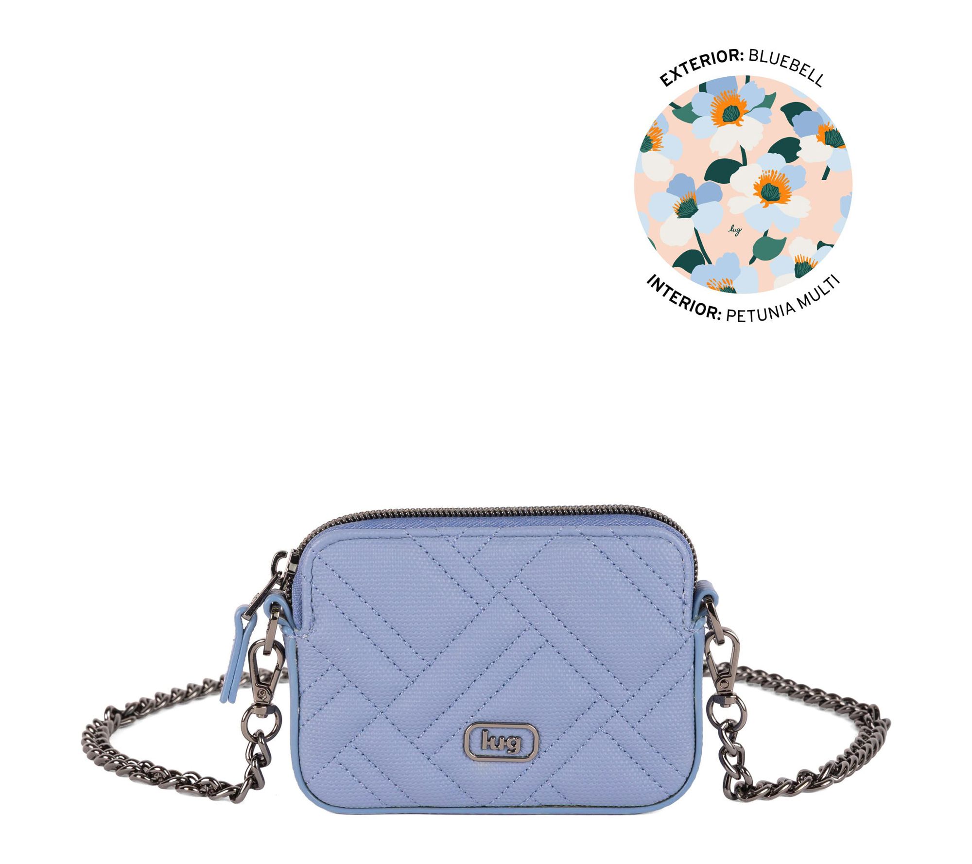 Lug Mini Matte Luxe Juke Bag with Removable Chain Link Strap