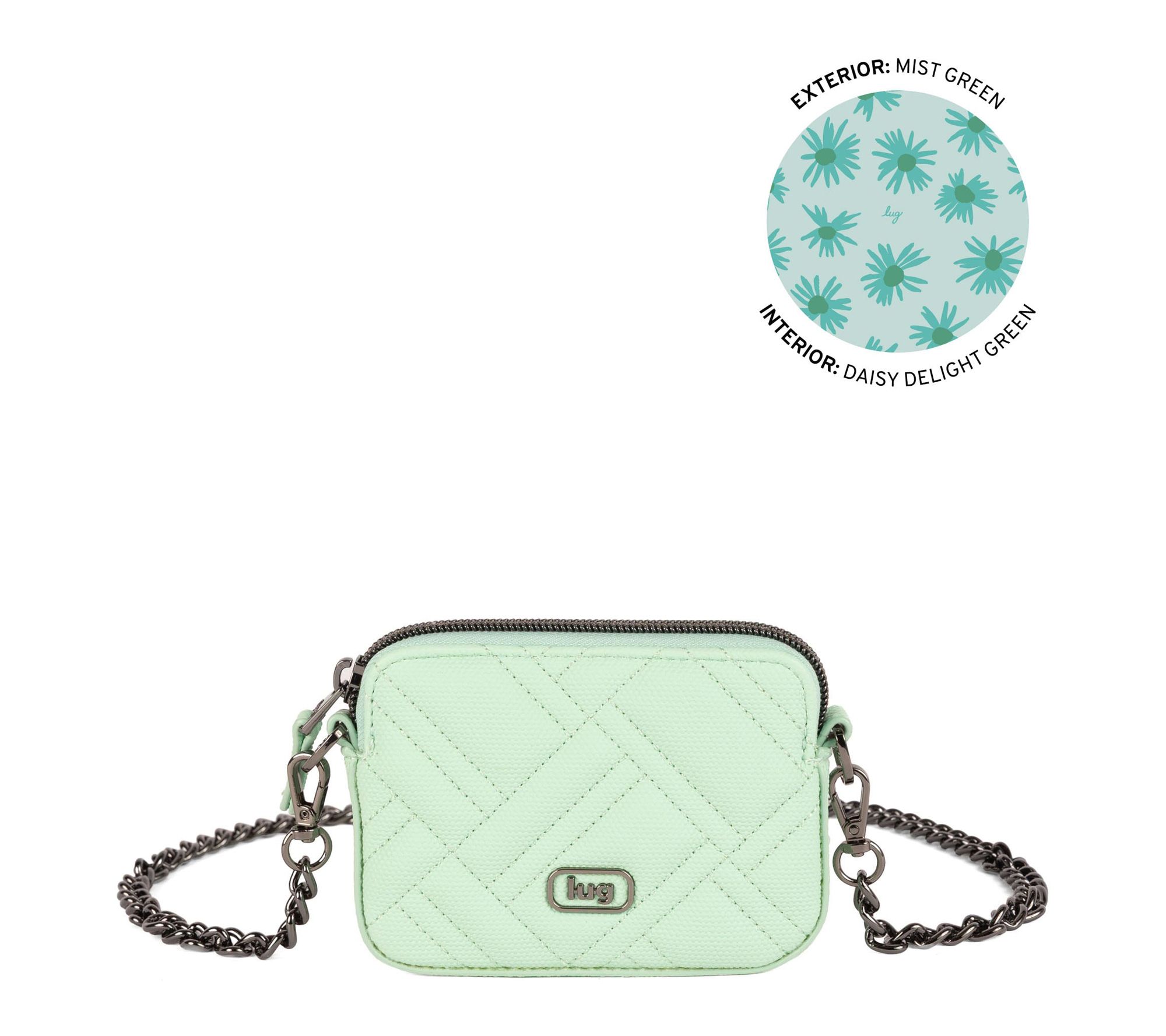 Lug Mini Matte Luxe Juke Bag with Removable Chain Link Strap