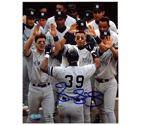 NY YANKEES DARRYL STRAWBERRY AUTOGRAPHED PHOTO