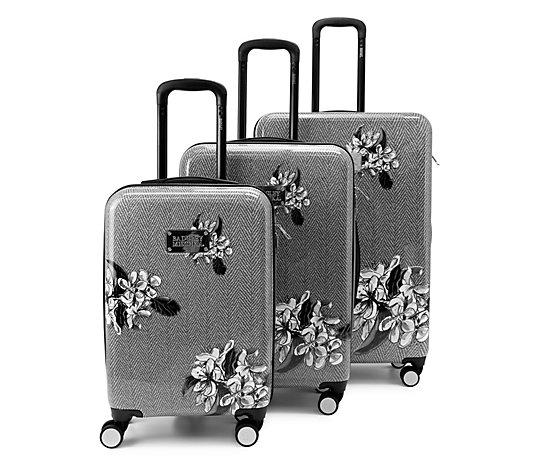 Badgley Mischka Essence 3-Piece Hard Spinner Luggage Set