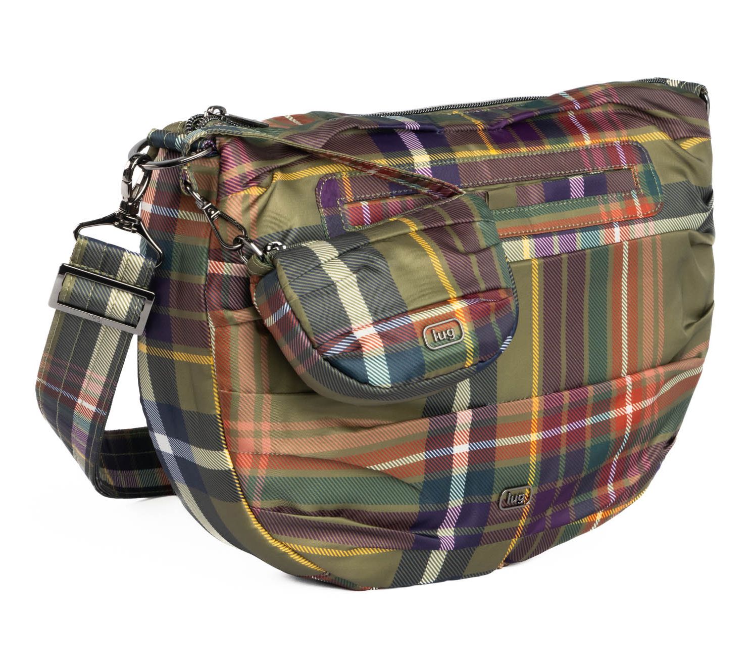 Autumn Tartan Wristlet online Clutch