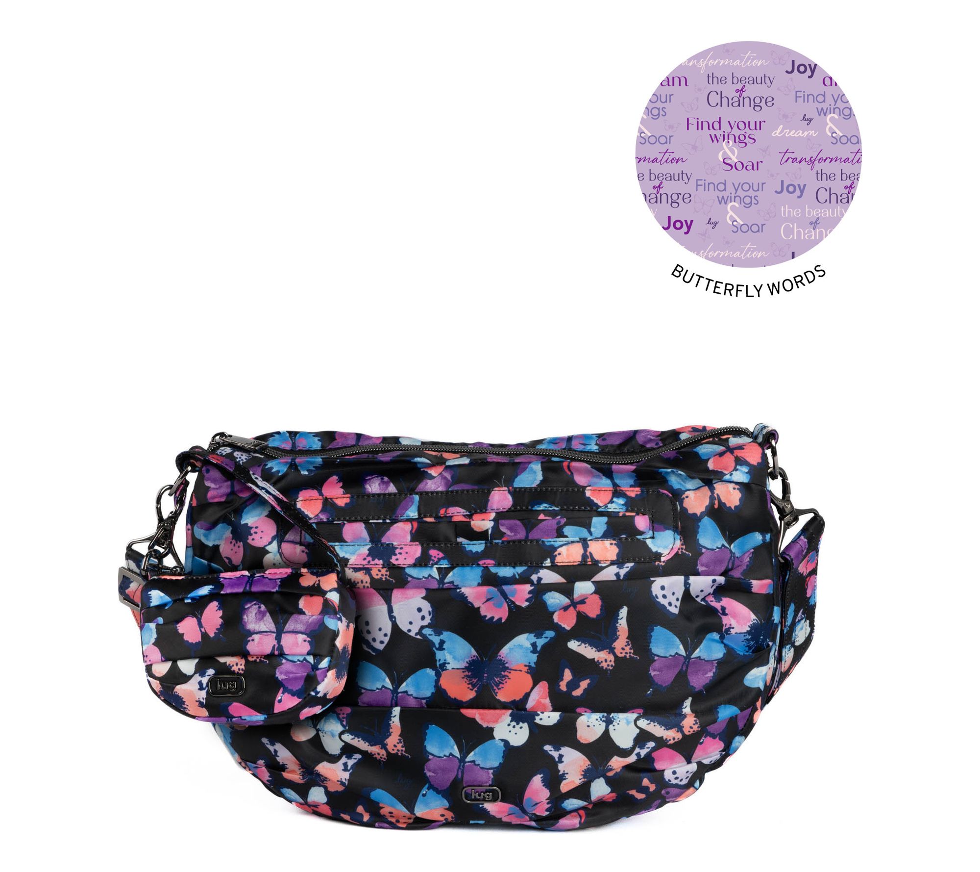 Lug Classic Pleated Crossbody - Scuffle