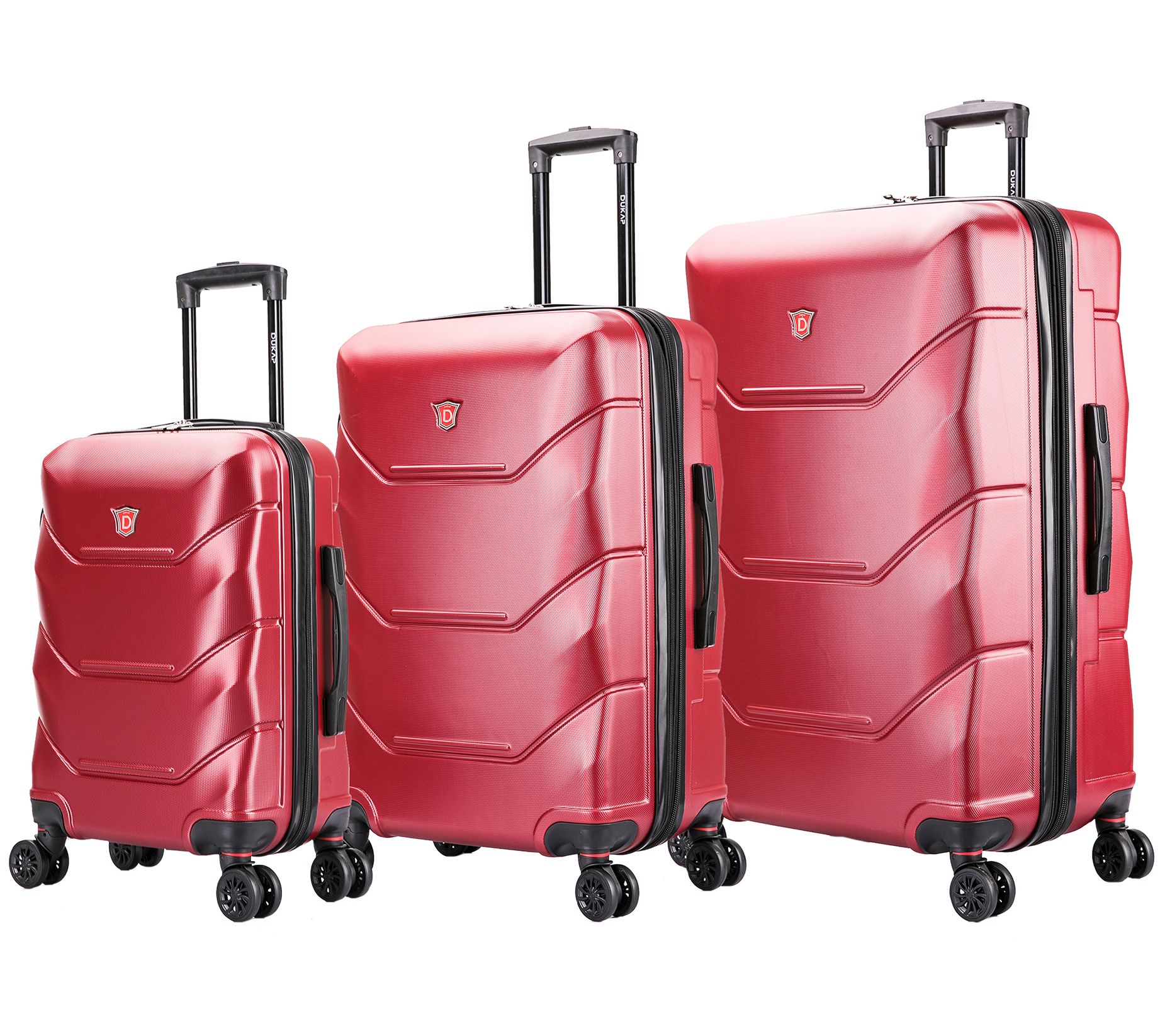 Dukap Zonix Lightweight Hardside 3-Piece Set