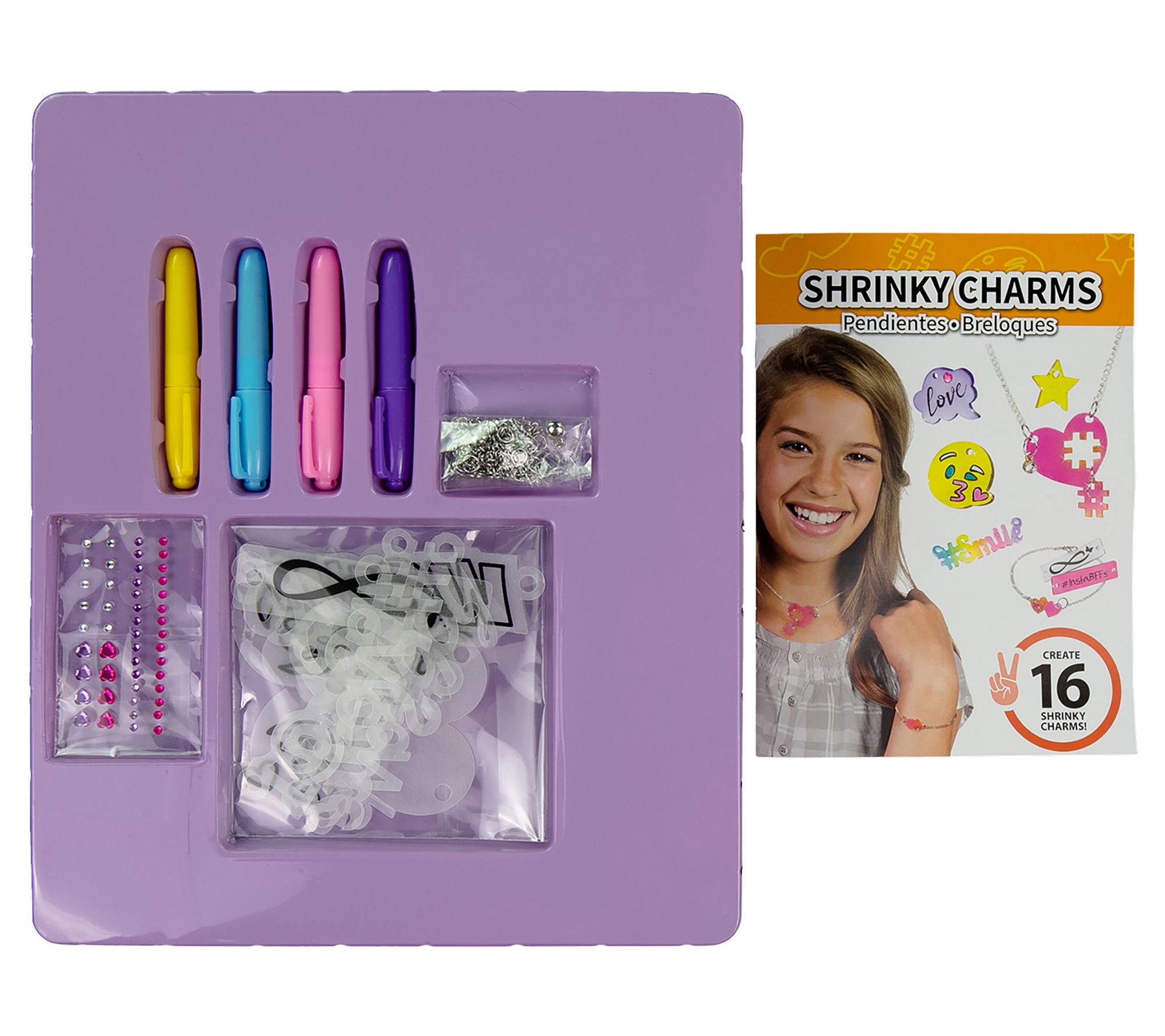 Style Me Up Shrinky Charms Kids Crafting Kit