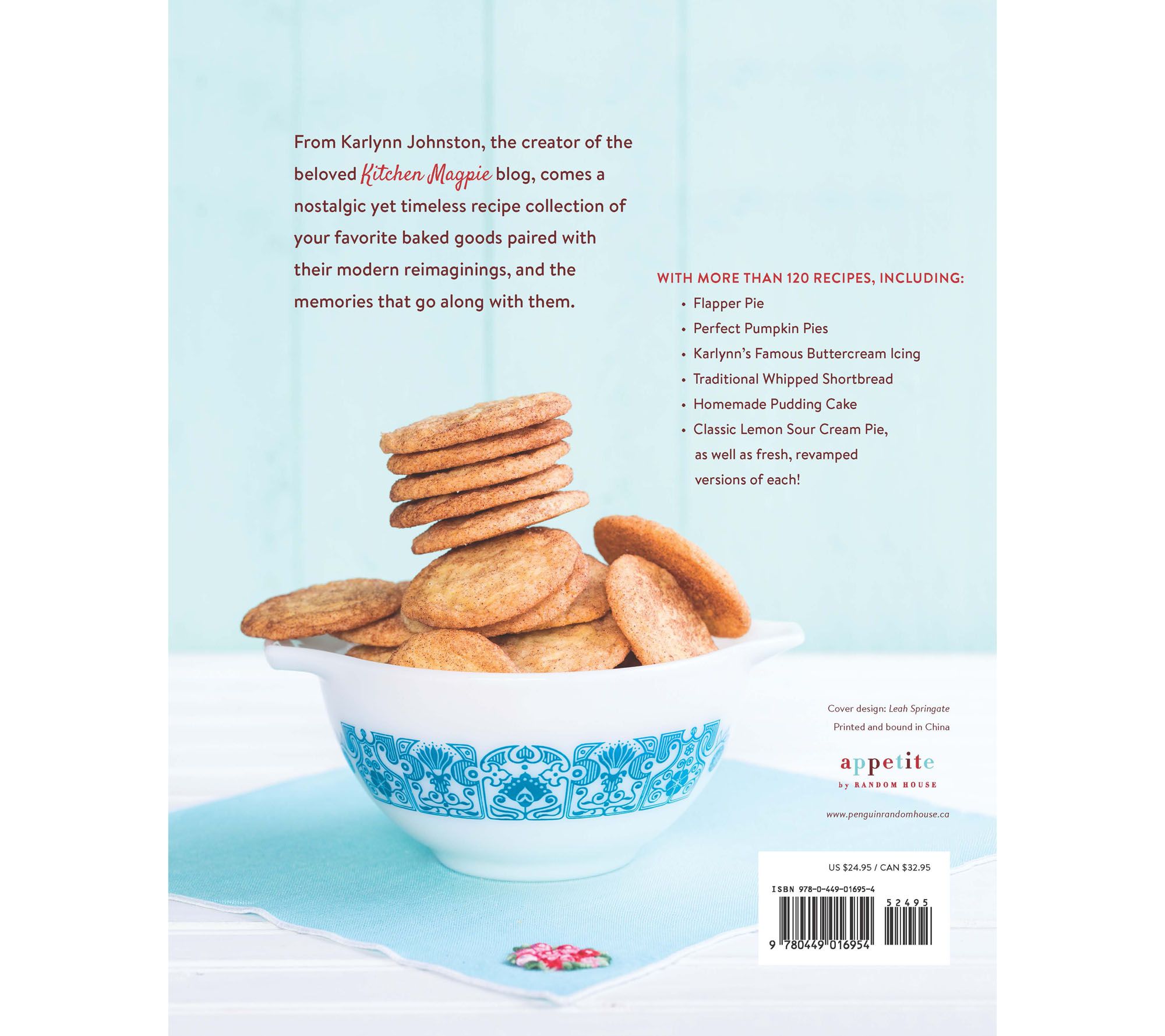 Flapper Pie and a Blue Prairie Sky Cookbook by Karlynn Johnston