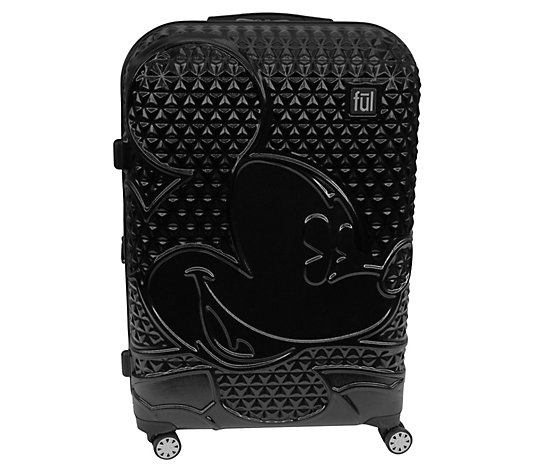 FUL Disney Textured Mickey Mouse 25" Hardside Luggage