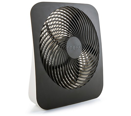 Treva 10" Battery Powered Portable Fan with Adapter