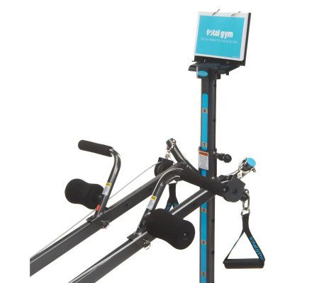 Chuck Norris Total Gym XLS with Wing Bar, Squat Stand, and DVD