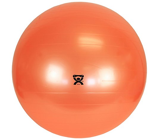 CanDo Inflatable Exercise Ball Orange 22 in (55cm)