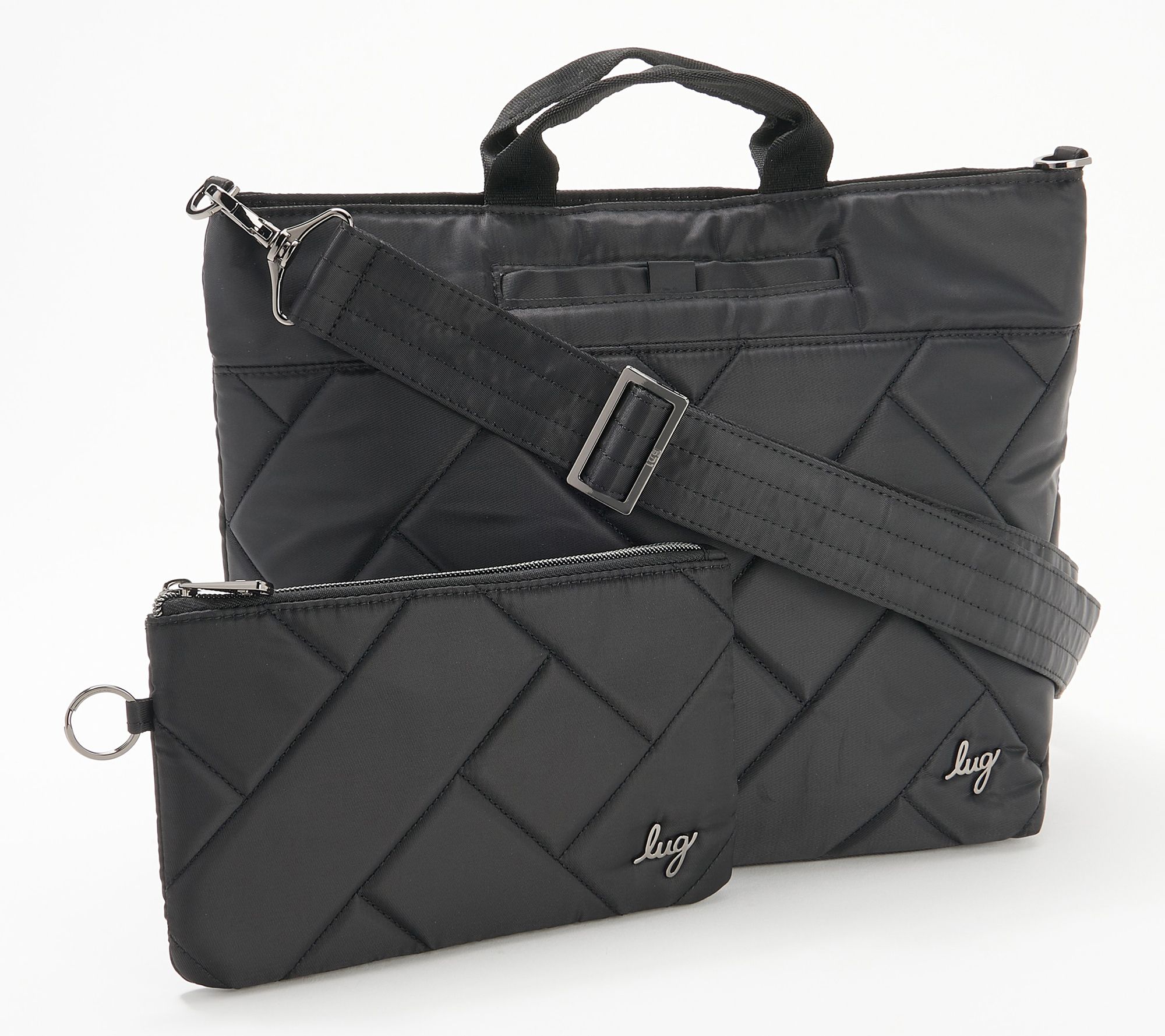 Lug Medium 2 Piece Crossbody- Tenor