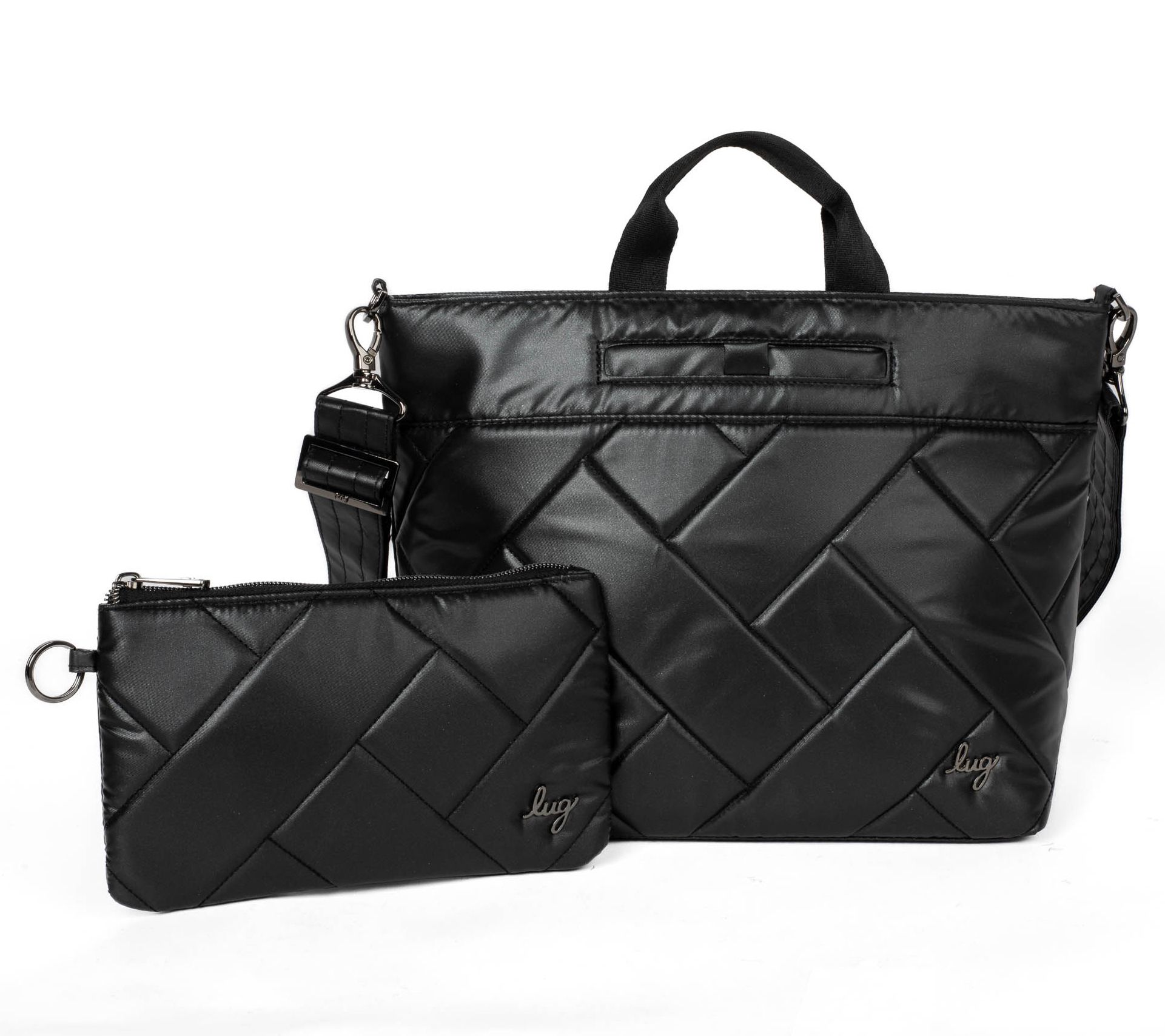 Lug Medium 2 Piece Crossbody- Tenor