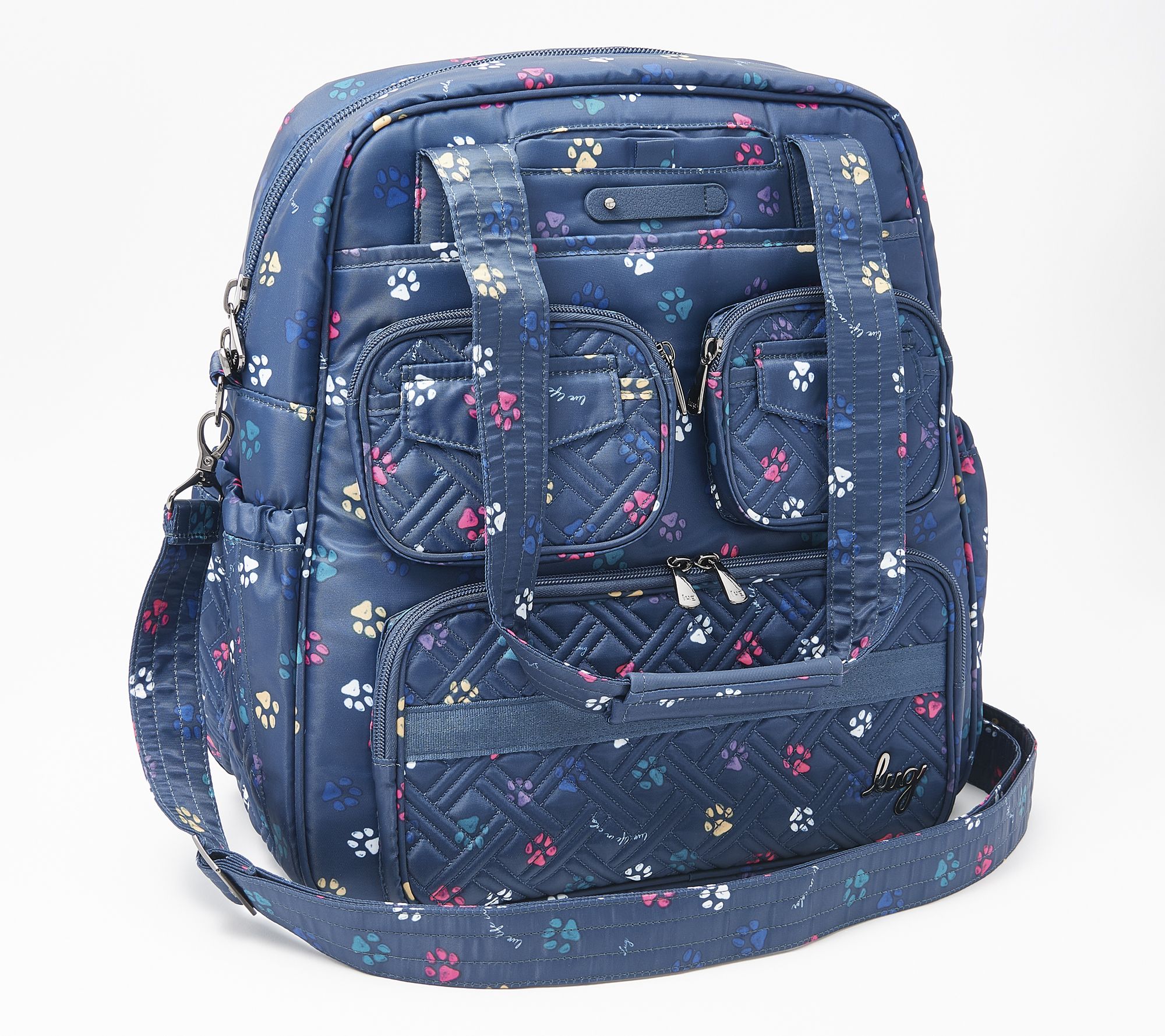 Lug Overnight Tote with Charm Bar - Puddle Jumper LE