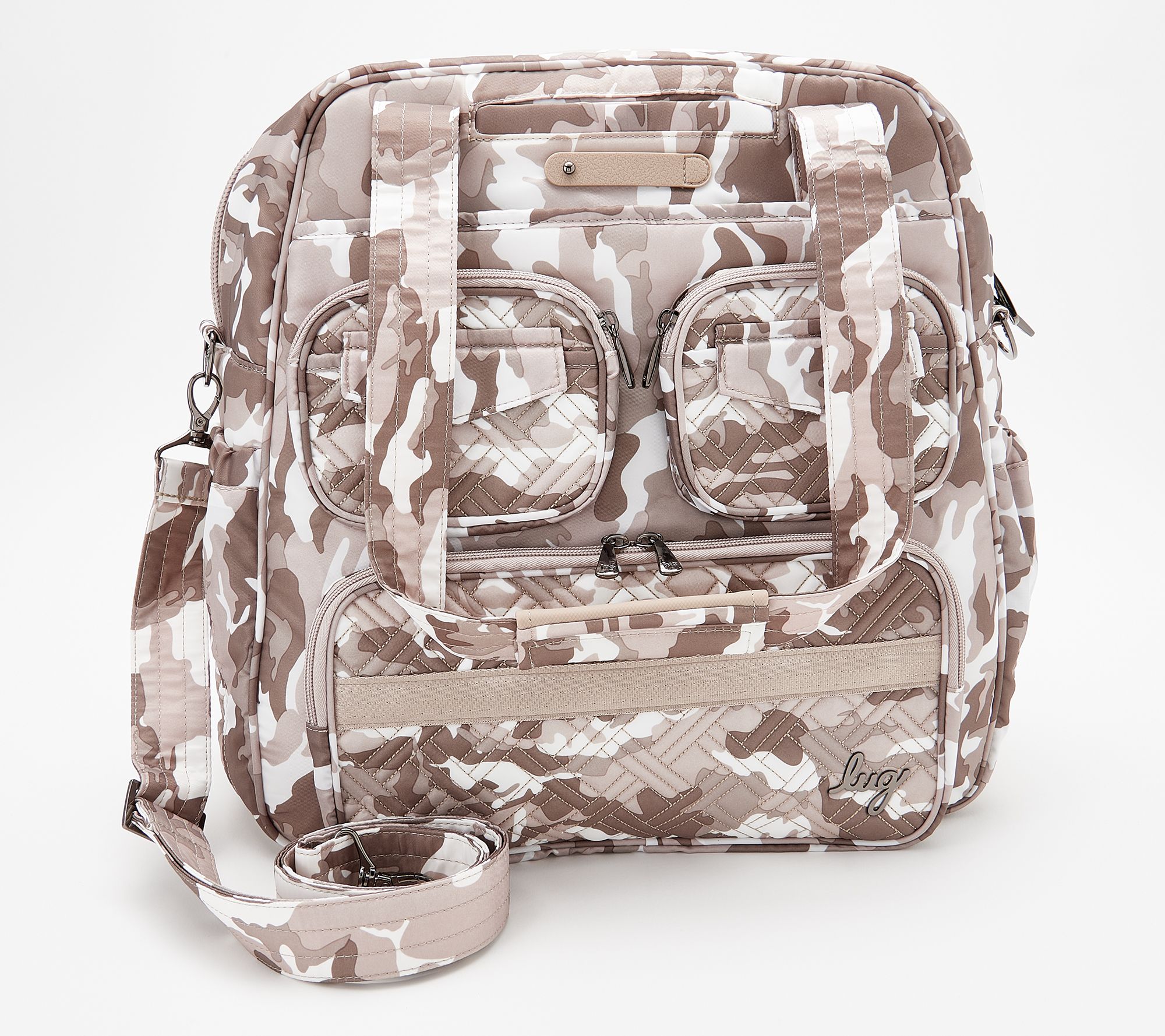 Lug Overnight Tote with Charm Bar - Puddle Jumper LE