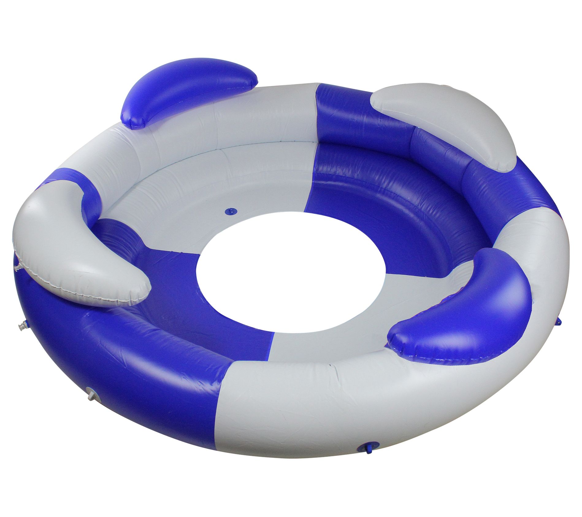 Swim Central 84" 4 Person Sofa Island Swimming Pool Lounger