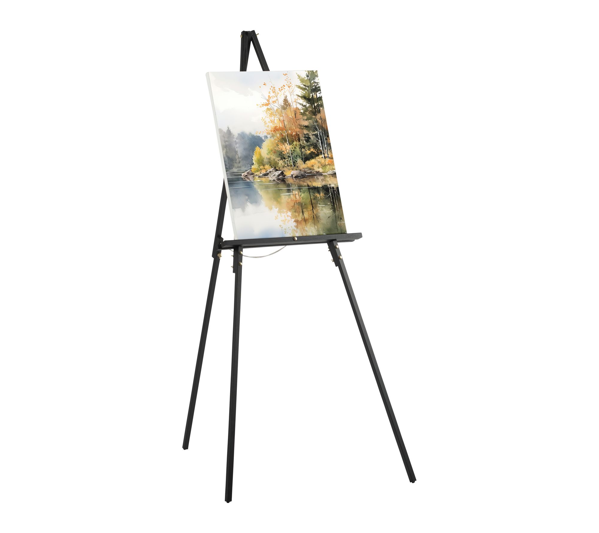 Studio Designs Display Wood Tripod Easel for Posters and Art