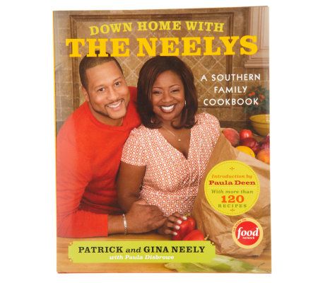 Down Home With The Neelys Autographed Cookbookbygina Andpatrickneely Qvc Com