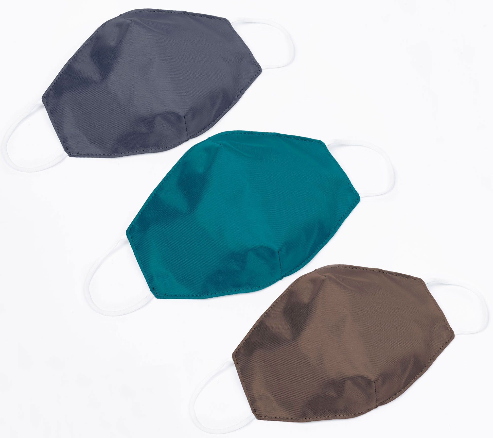 Lug 3 Piece Soft Lined Face Coverings Beaker Qvc Com