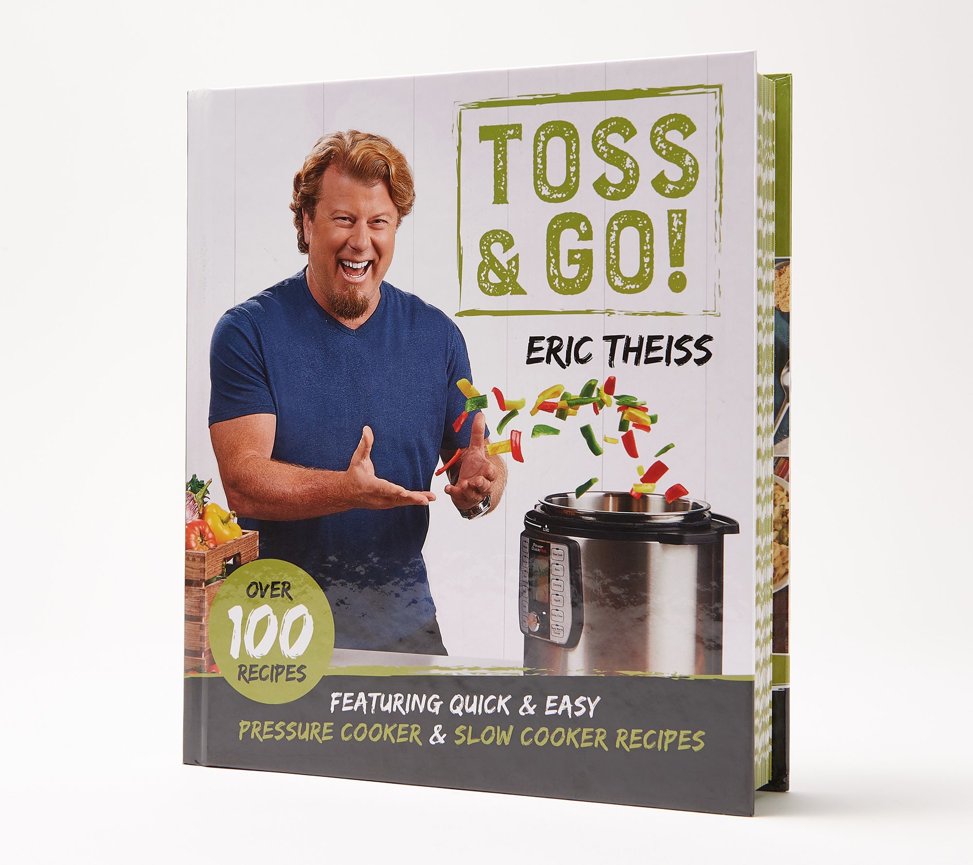 Toss Go Cookbook by Eric Theiss QVC