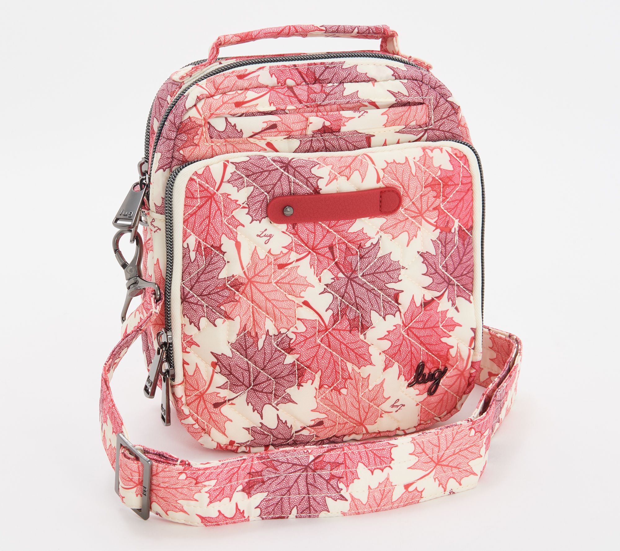 Lug RFID Crossbody with Charm Bar - Skeeter