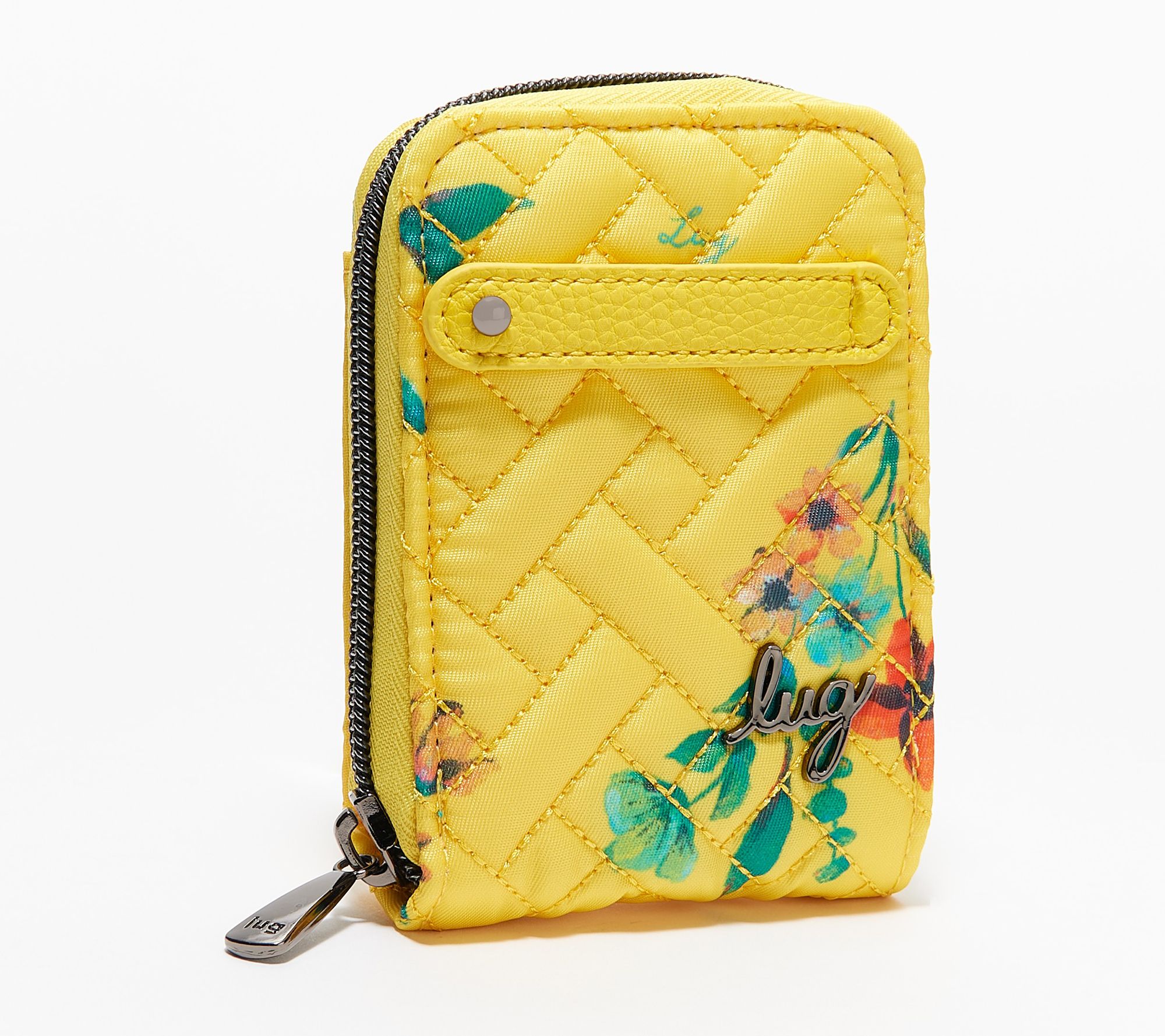 Girls Flower Print Wallet Small Aesthetic Tri-Fold Purse PU Leather Cash  Pocket ID Window Card Holder for Women/Yellow