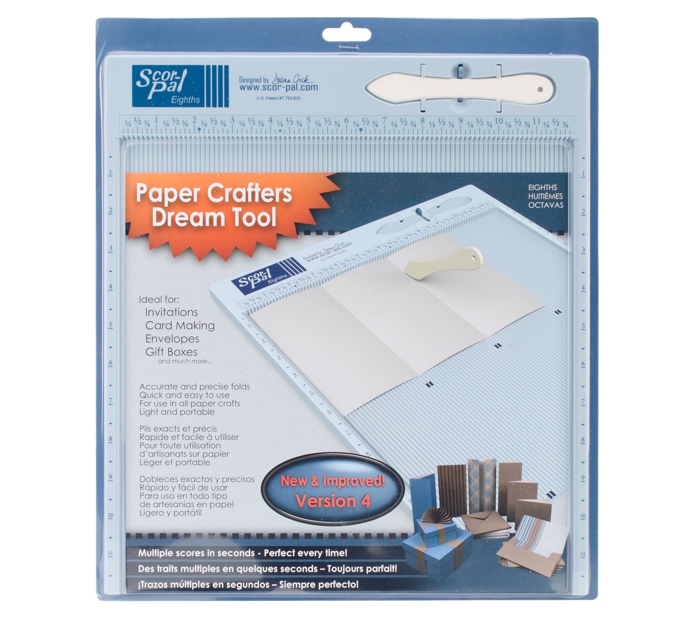 Scor-Pal Measuring & Scoring Board 12"X12"