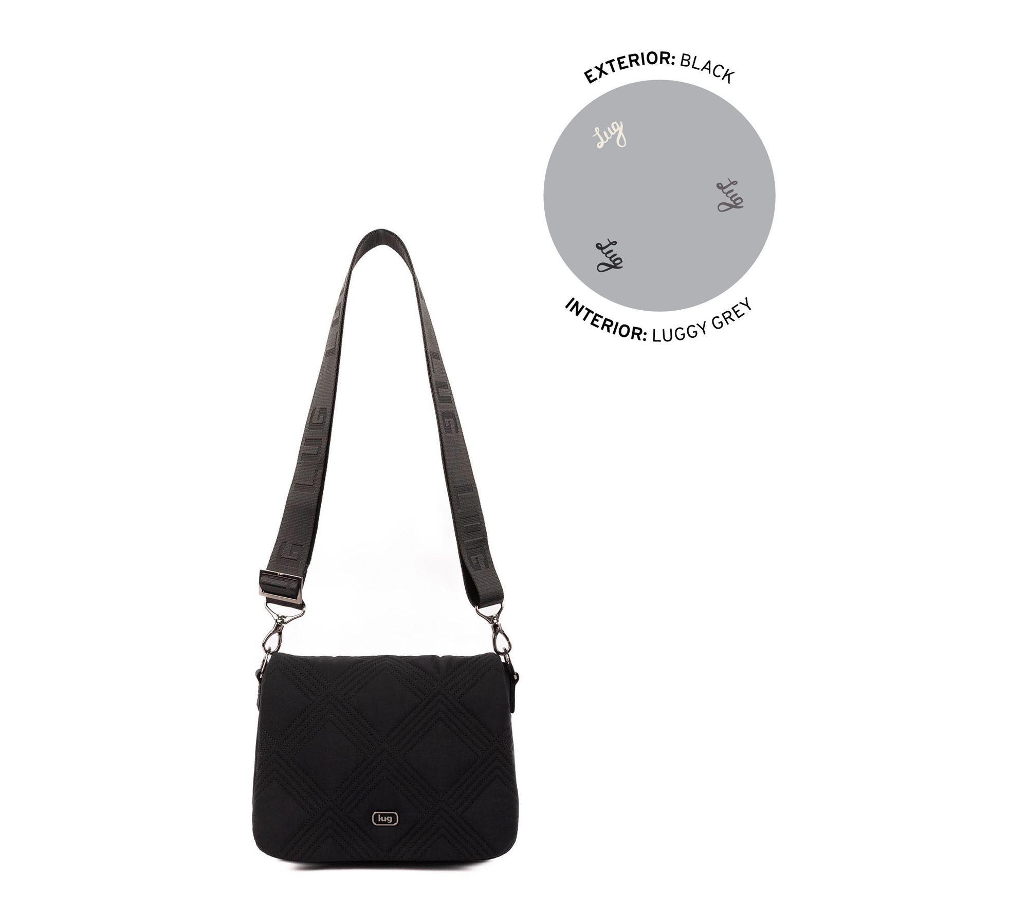 Lug Cloud Go Crossbody with Flap Closure-Wink