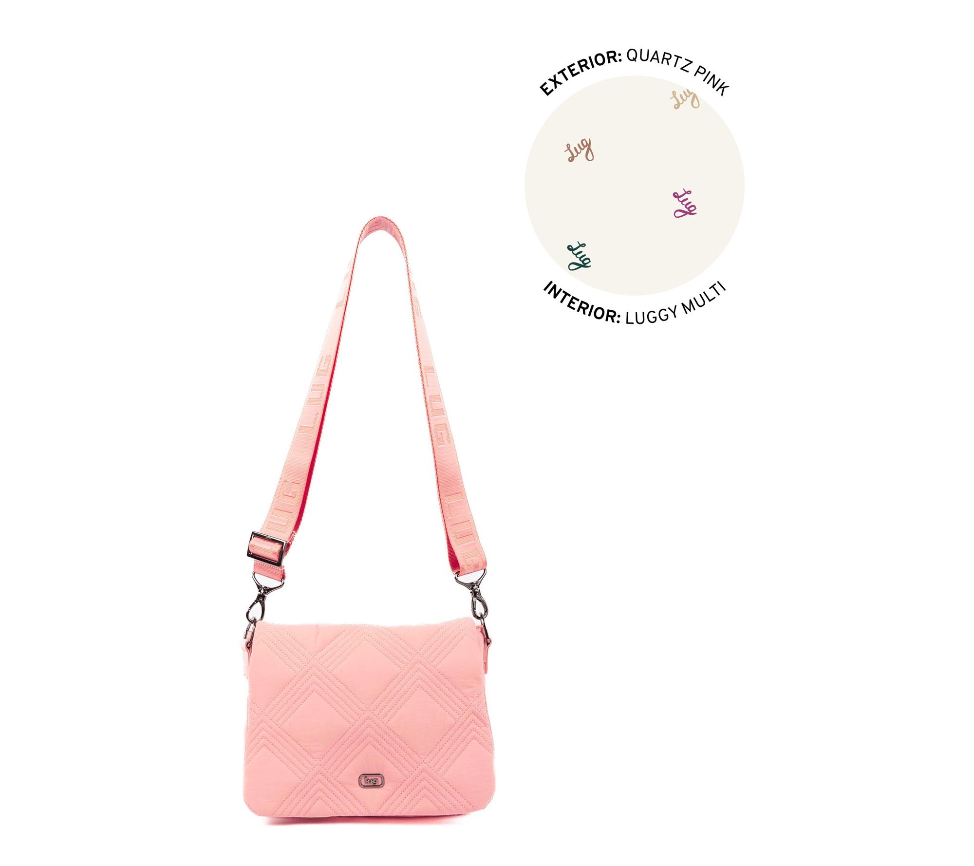 Lug Cloud Go Crossbody with Flap Closure-Wink