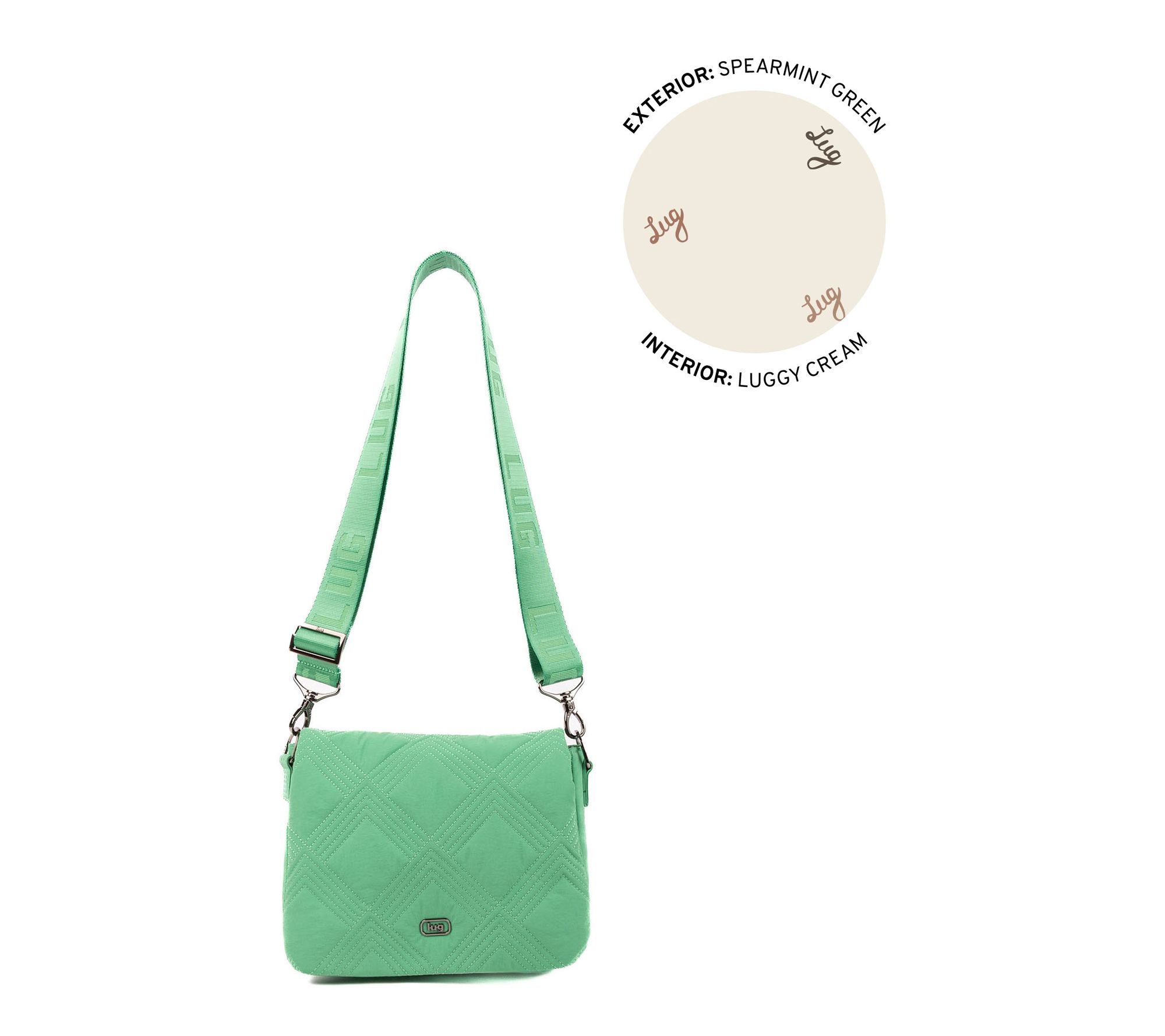 Lug Cloud Go Crossbody with Flap Closure-Wink