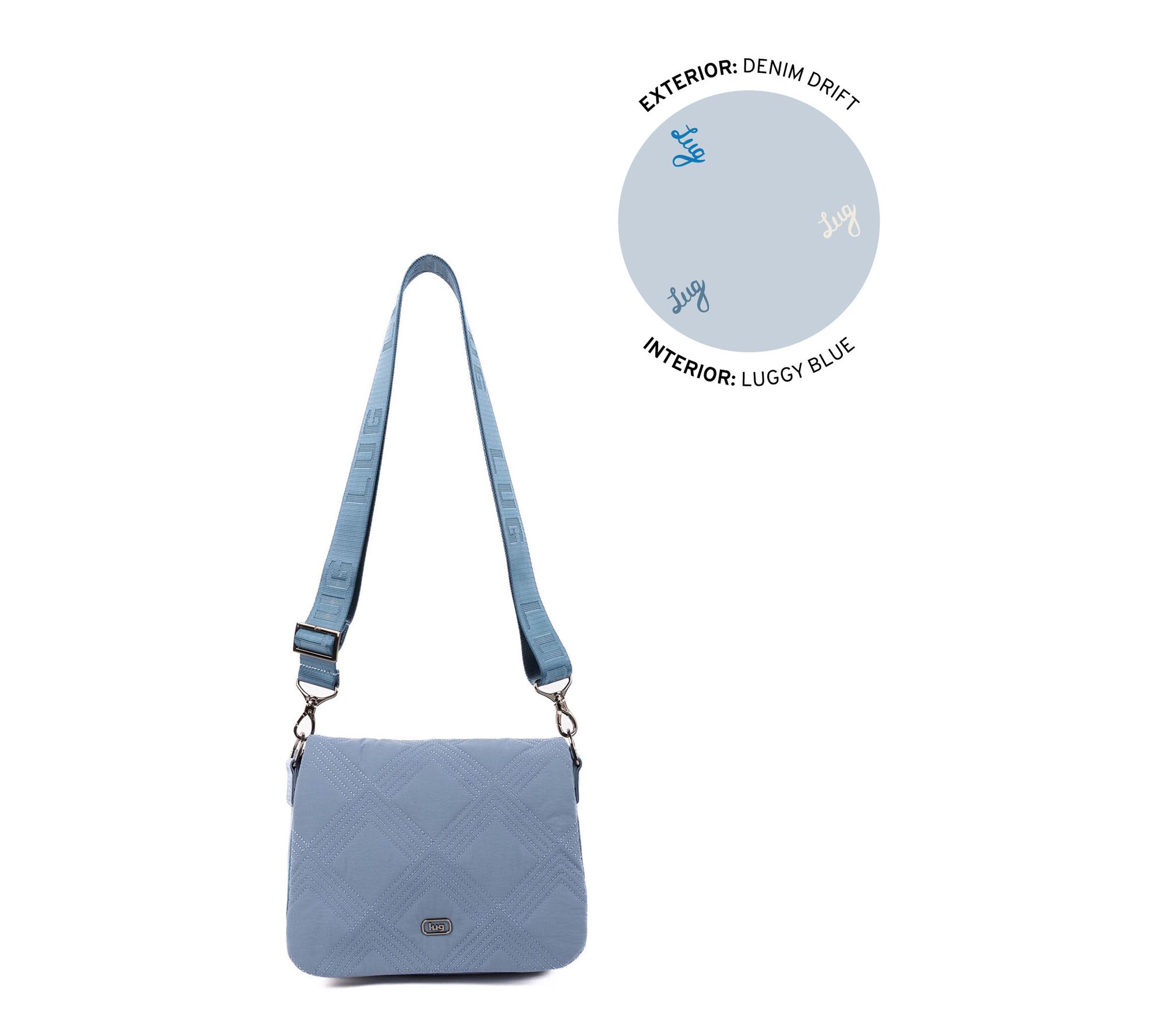 Lug Cloud Go Crossbody with Flap Closure-Wink