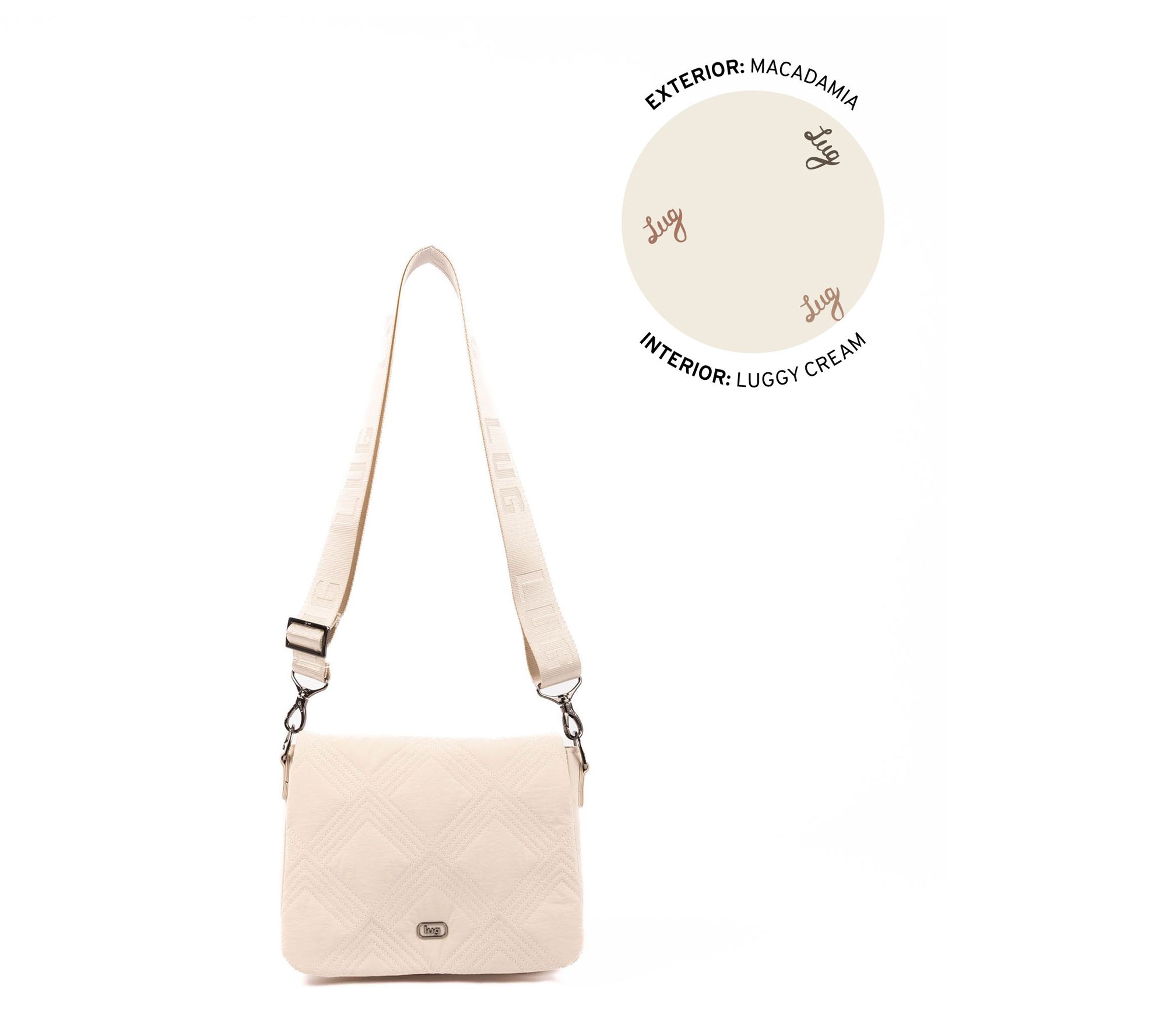 Lug Cloud Go Crossbody with Flap Closure-Wink