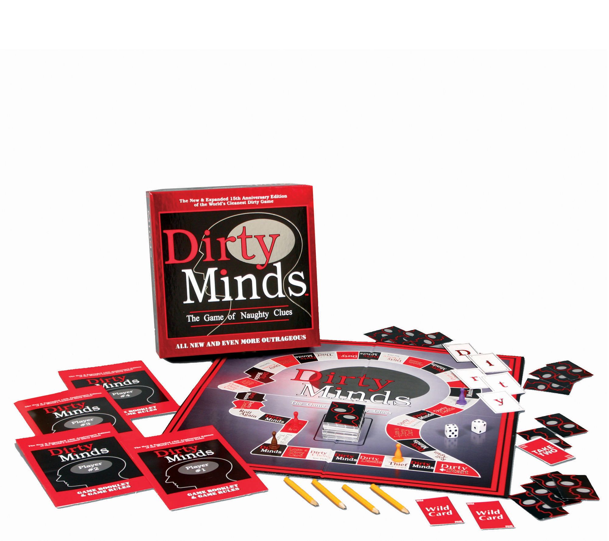 TDC Games Dirty Minds Game Master Edition Adult Party Game QVC
