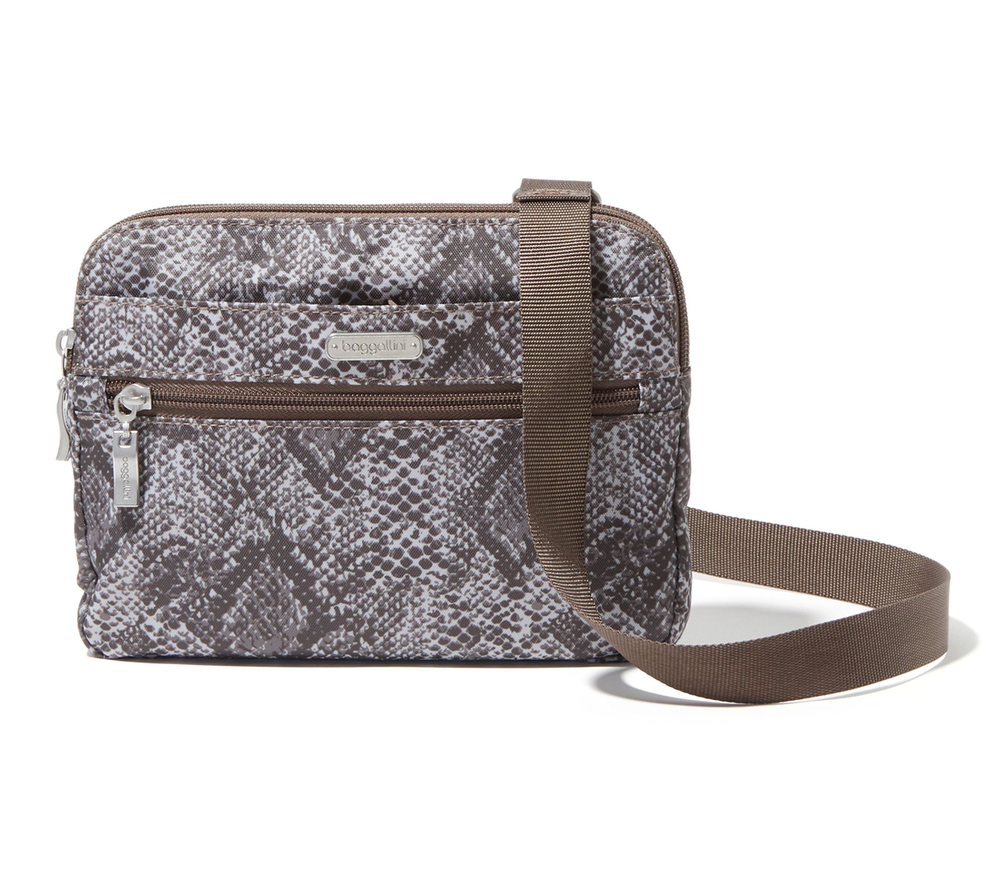 AHDORNED Medium Faux Leather Crossbody with Extra Strap - QVC.com
