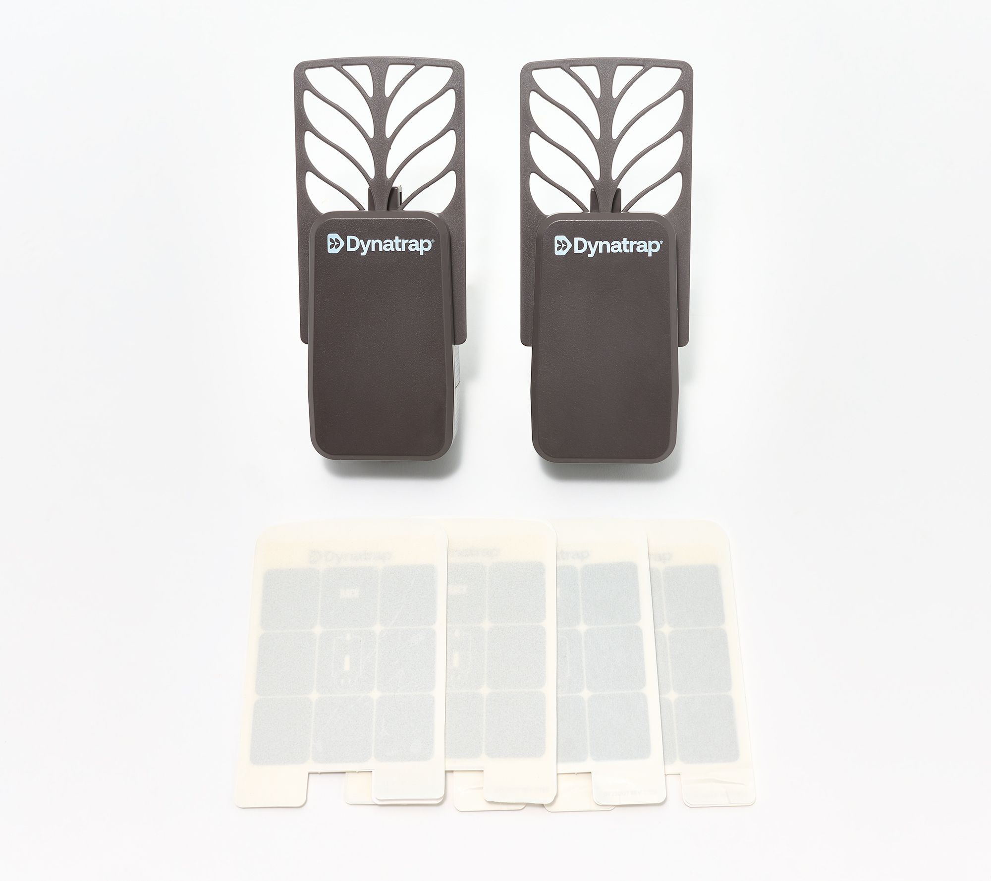 DynaTrap Set of 2 FlyLight Indoor Insect Traps w/ 4 Glue Cards