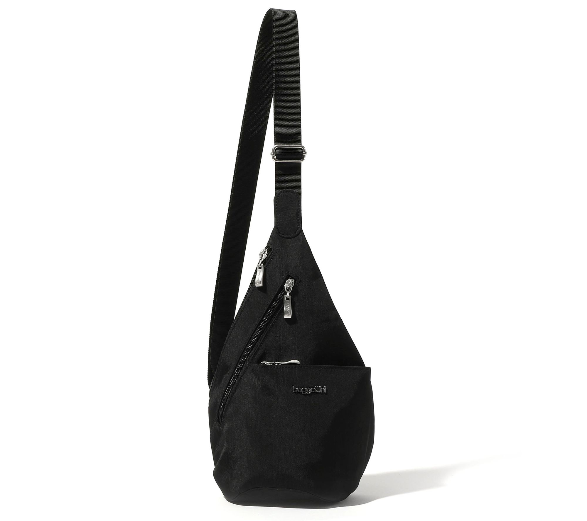 Baggallini TruNylon Multi Pocket Sling Bag