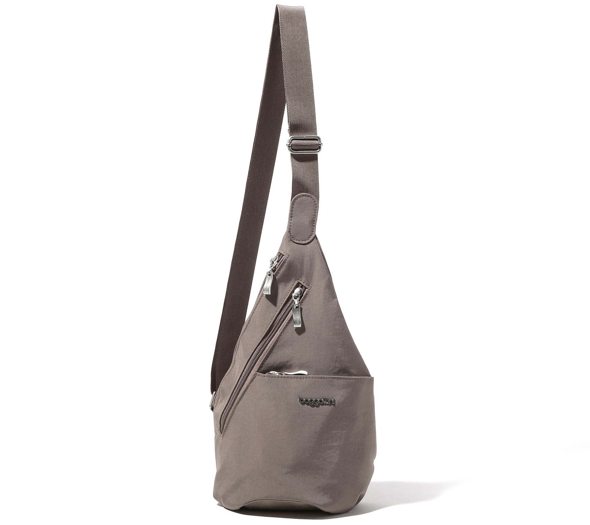 Baggallini TruNylon Multi Pocket Sling Bag