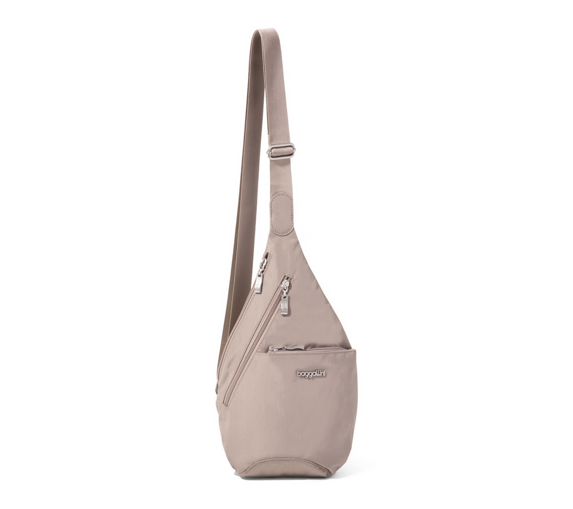 Baggallini TruNylon Multi Pocket Sling Bag