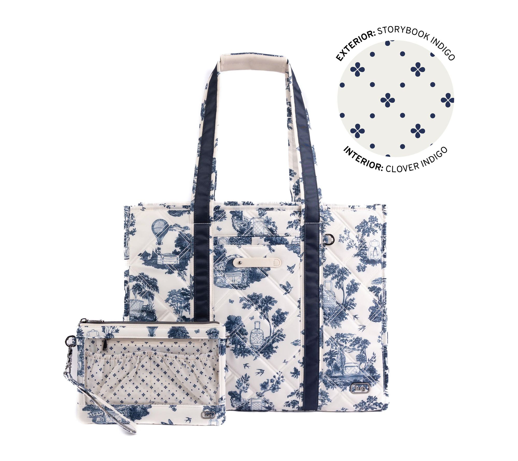 Lug Carry-All Tote with Pouch - Longboat LE