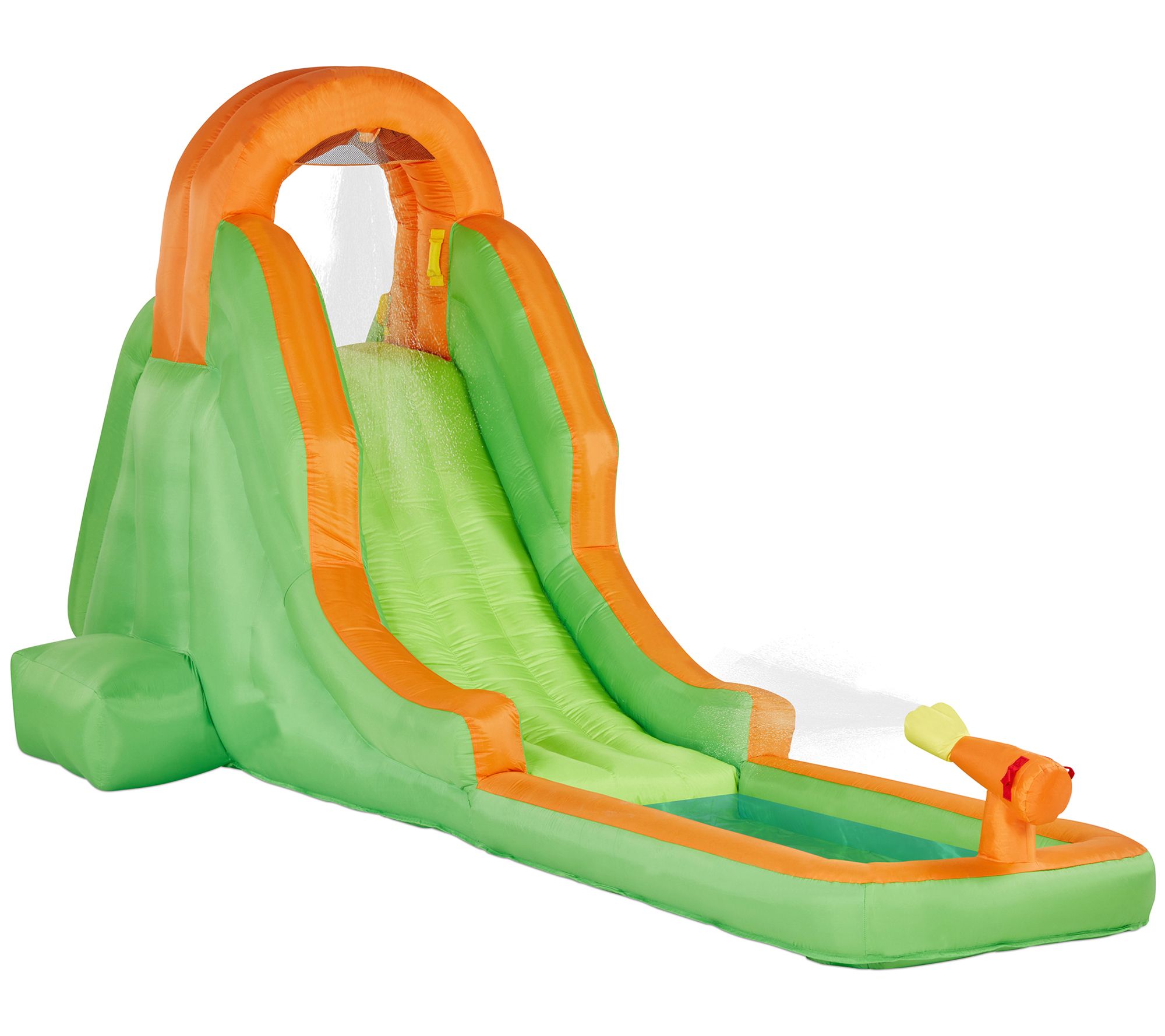 Inflatable Water Slide with Built-In Water Gun